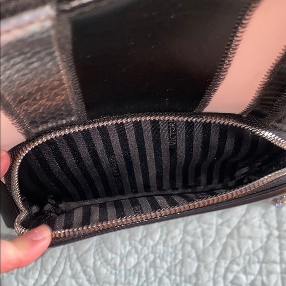 Victoria’s Secret Exotic Mix Mini Backpack Flower Hangtag Chain Zipper - Picture 4 of 7